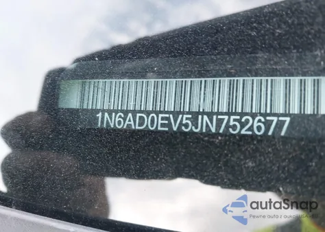 2018 Nissan Frontier Sv z USA, uszkodzony, nr VIN 1N6AD0EV5JN752677